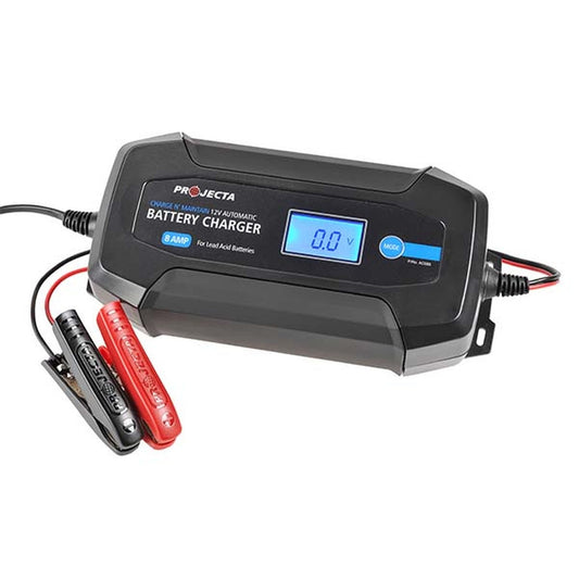 12V AUTOMATIC .8 AMP 8 STAGE BATTERY CHARGER AC008