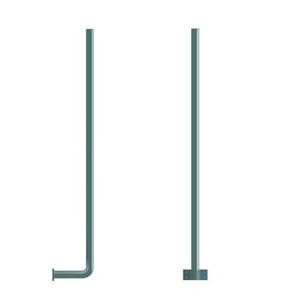 Blackhawk Aluminium J Pole 1.8m Antenna Mount | Roof & Wall Installation Bracket