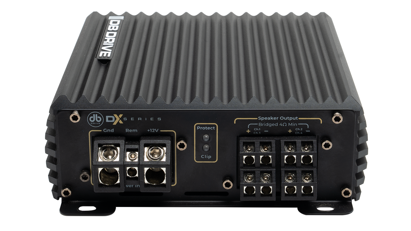 Mongoose DB Drive DX-A4090 : 4 Channel Class D Amplifier