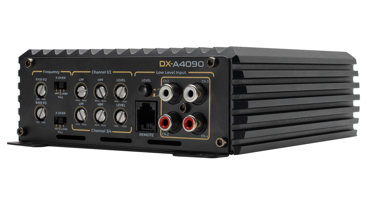 Mongoose DB Drive DX-A4090 : 4 Channel Class D Amplifier