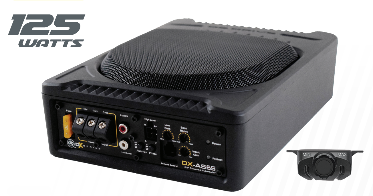 Mongoose DB Drive DX-AS65 Powered 6.5-Inch Subwoofer