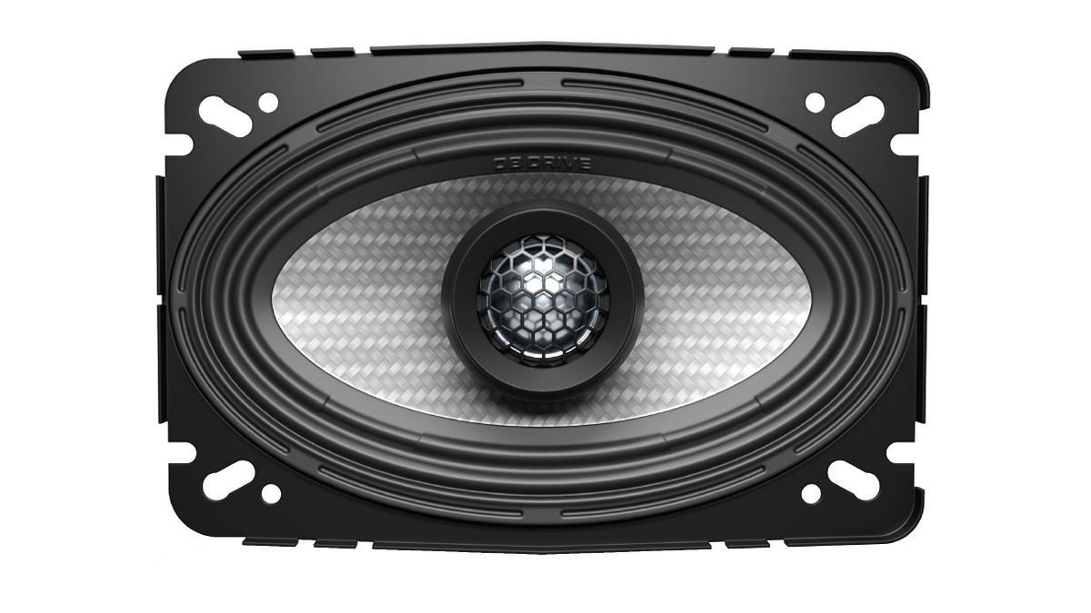 Mongoose DB Drive DX-S46 4x6-Inch 2-Way Car Speakers – Pair
