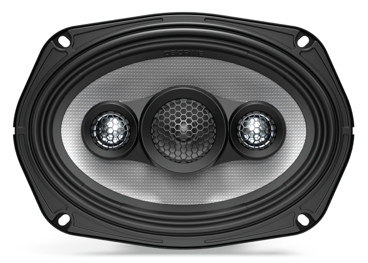 Mongoose DB Drive DX-S694 6x9-Inch 4-Way Car Speakers – Pair
