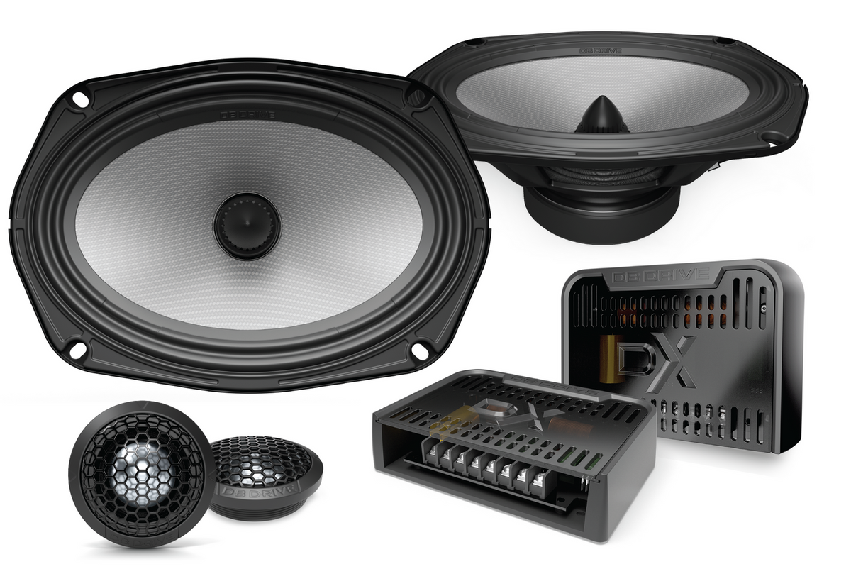 Mongoose DB Drive DX-S69C 6x9-Inch 2-Way Component Speakers