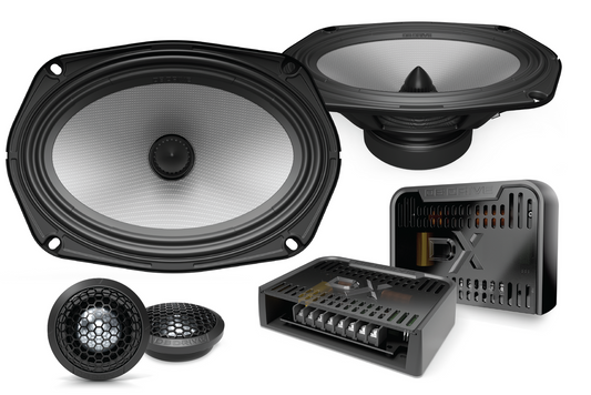Mongoose DB Drive DX-S69C 6x9-Inch 2-Way Component Speakers