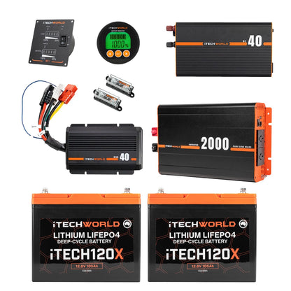 Complete Lithium 4WD/caravan Kit