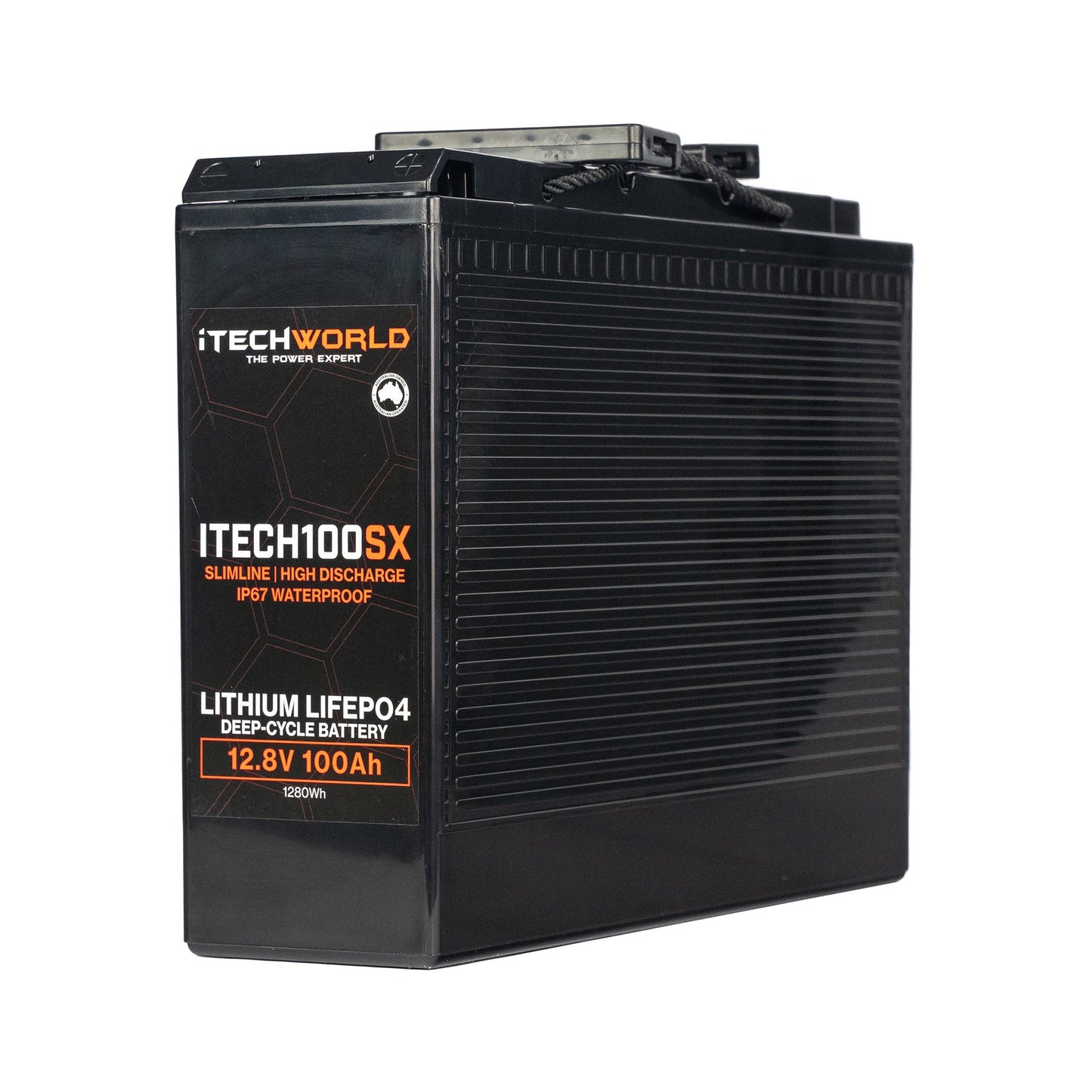 Itech100sx Slim 12V 100ah Lithium Lifepo4 Deep Cycle Battery