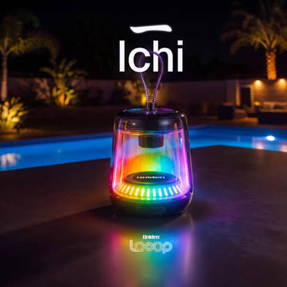 Uniden Looop Ichi Portable Bluetooth Speaker with Magnetic Base