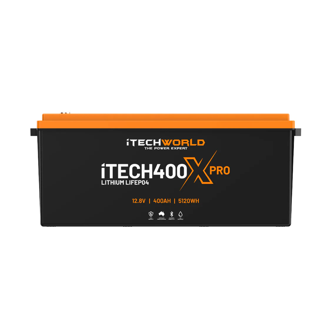 iTECH400X PRO 400Ah LiFePO4 Battery w/ Bluetooth Monitoring