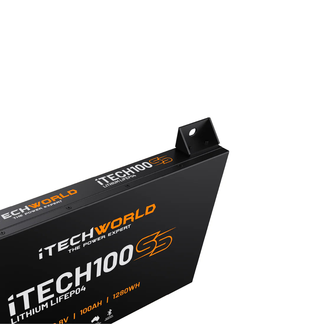 iTechworld iTECH100SS Super Slim Deep Cycle Lithium Battery with Bluetooth LiFePO4 100Ah