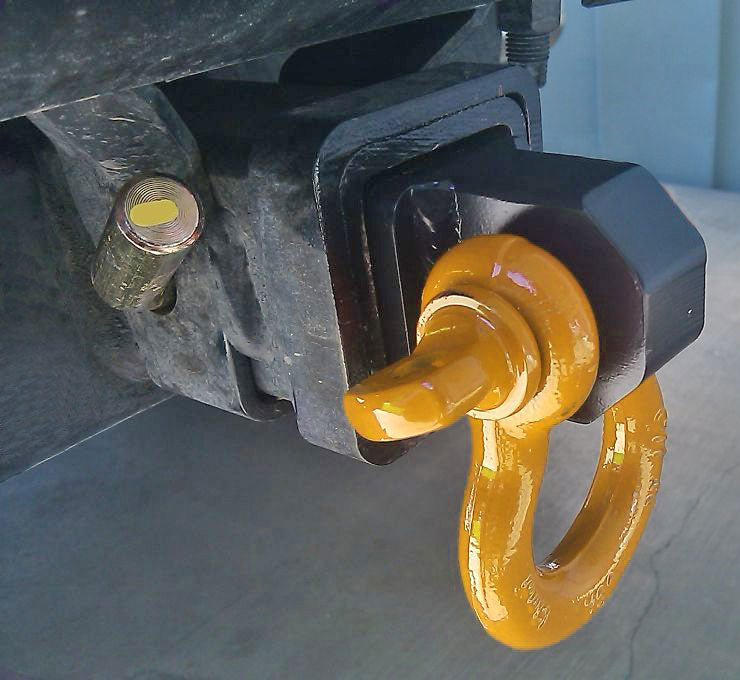 Mean Mother recovery hitch and 4.7T shackle MMRHS