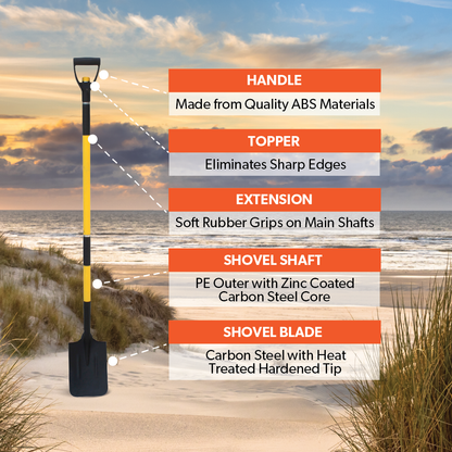 Mean Mother 5-in-1 recovery shovel configurations