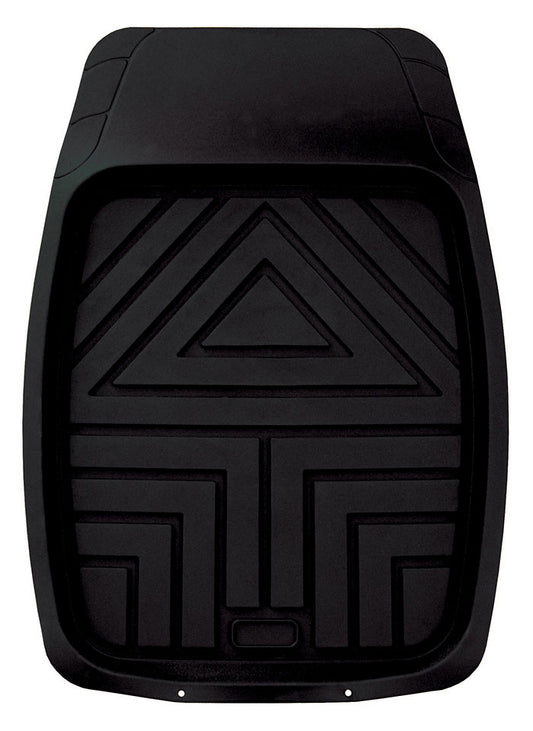 Mean Mother deep dish tray floor mat front black MM4800