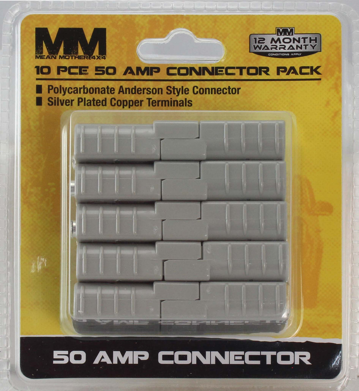 Mean Mother 50A Anderson style plug 10 pack MMAP10
