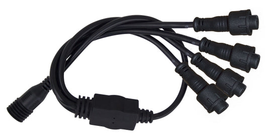 Mean Mother 4 way splitter cable dual LED MMLA16