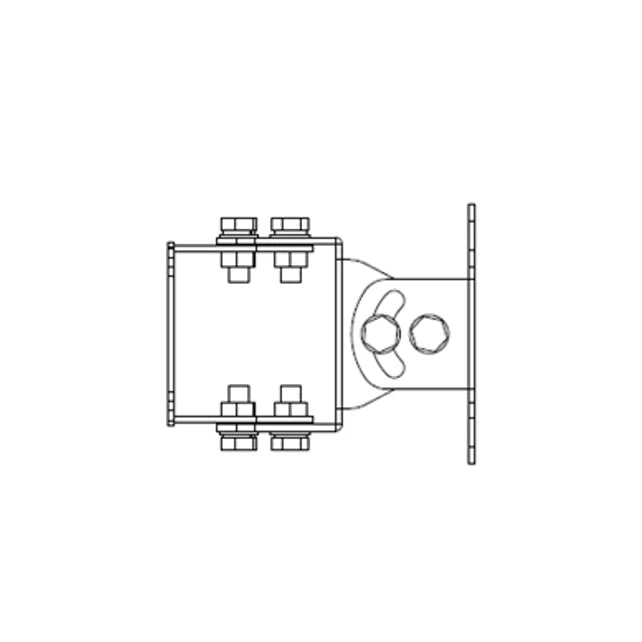 Powertec Universal Wall/Pole Mounting Bracket for Panel Antennas