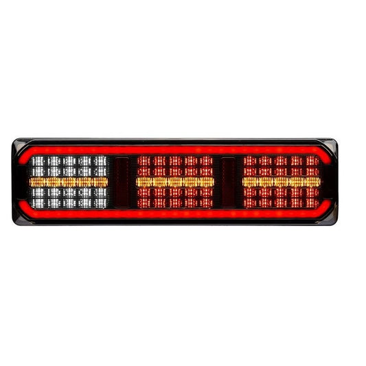Roadvision LED Rear Combination Lamp 10-30V Stop/Tail/Ind/Ref Glowtech Tail 390x105x39mm