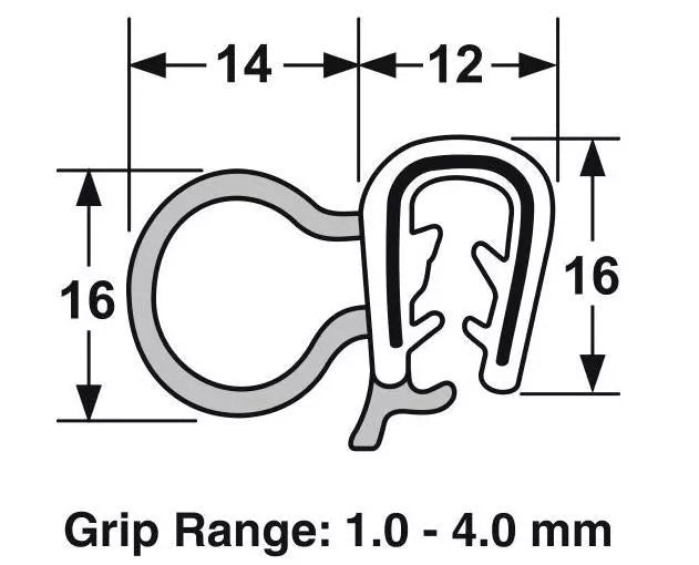 Proflex Pinchweld & Seal On Top Boot Seal Type - 5m Length