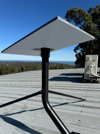 Starlink Gen 3 Standard Metal Roof Mount 50mm, Black