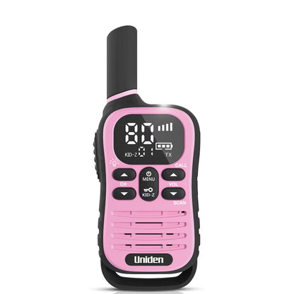Uniden UH45 Max 0.5W 80CH 5-Colour Pack 2-Way UHF Radio