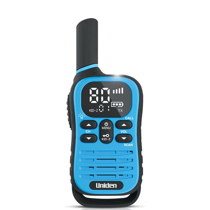 Uniden UH45 Max 0.5W 80CH 5-Colour Pack 2-Way UHF Radio