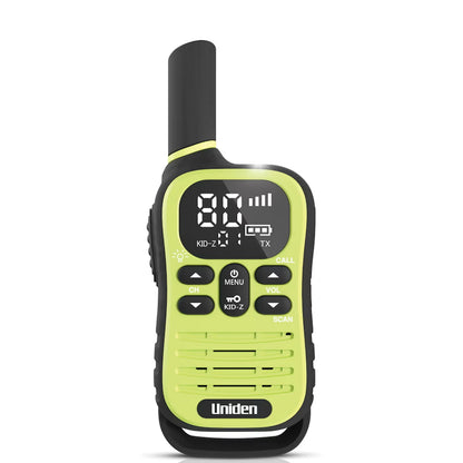 Uniden UH45 Max 0.5W 80CH 5-Colour Pack 2-Way UHF Radio