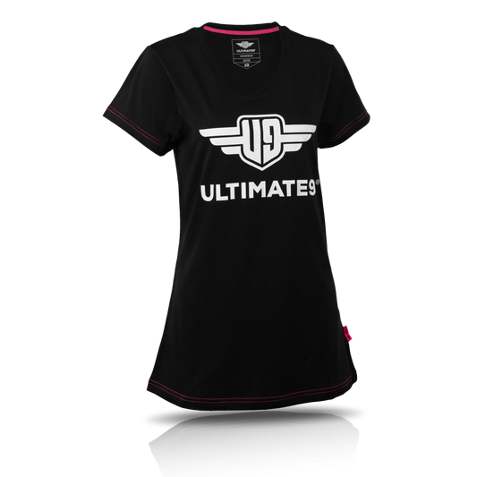 Ultimate9 Ladies Black Tee