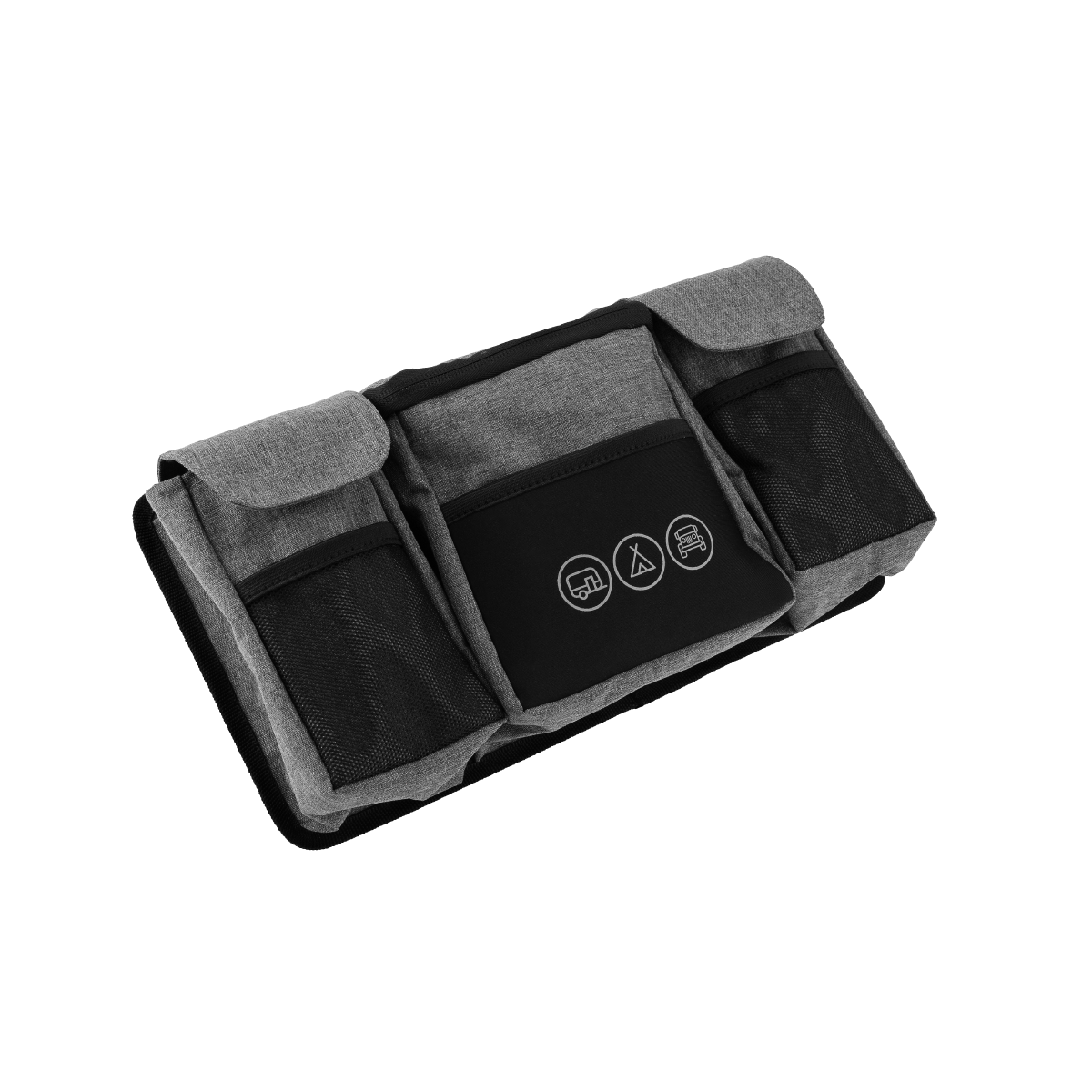 Navigator Build it Pocket Buddy grey storage extension with three bellow pockets.