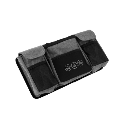 Navigator Build it Pocket Buddy grey storage extension with three bellow pockets.