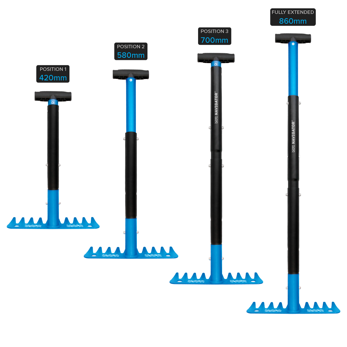 Navigator Rake Head Attachment