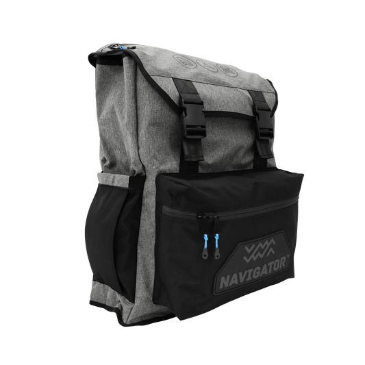 Keep your 4x4 interior clean with the Navigator Wheel Pack Buddy. A 37L heavy-duty spare wheel bag with PVC lining and mesh drainage. Fits tires up to 35 inches.