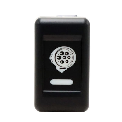 Isuzu F & N Series with LED in Amber and Green - Right Work Light Switch