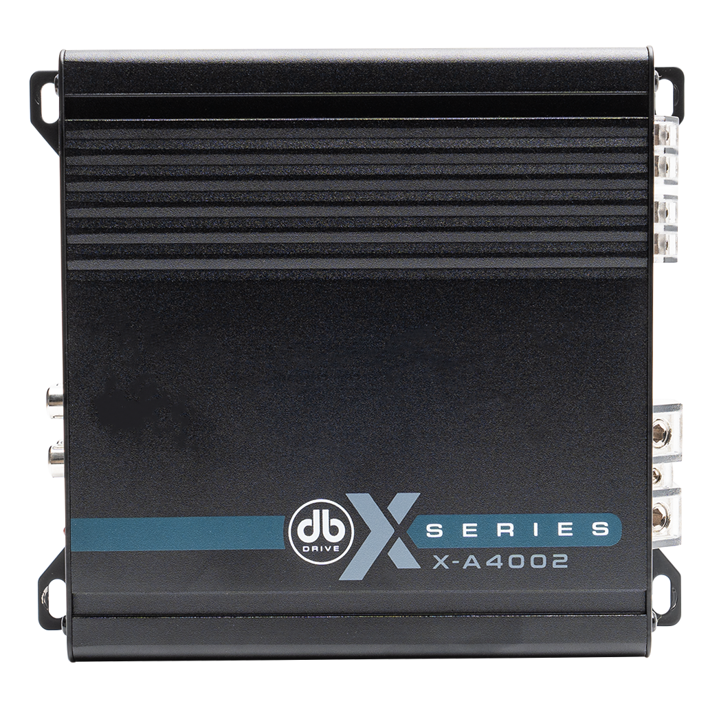 Mongoose DB Drive X-A4002 : 4-Channel Class D Amplifier
