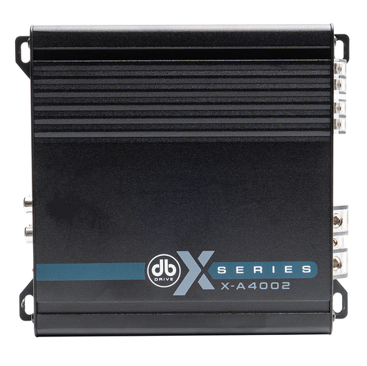 Mongoose DB Drive X-A4002 : 4-Channel Class D Amplifier