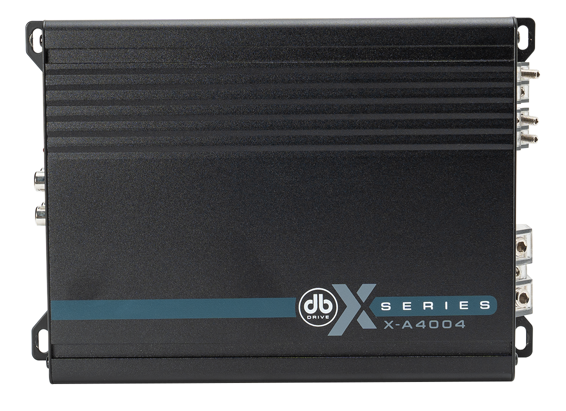 Mongoose DB Drive X-A4004 : 4-Channel Class D Amplifier