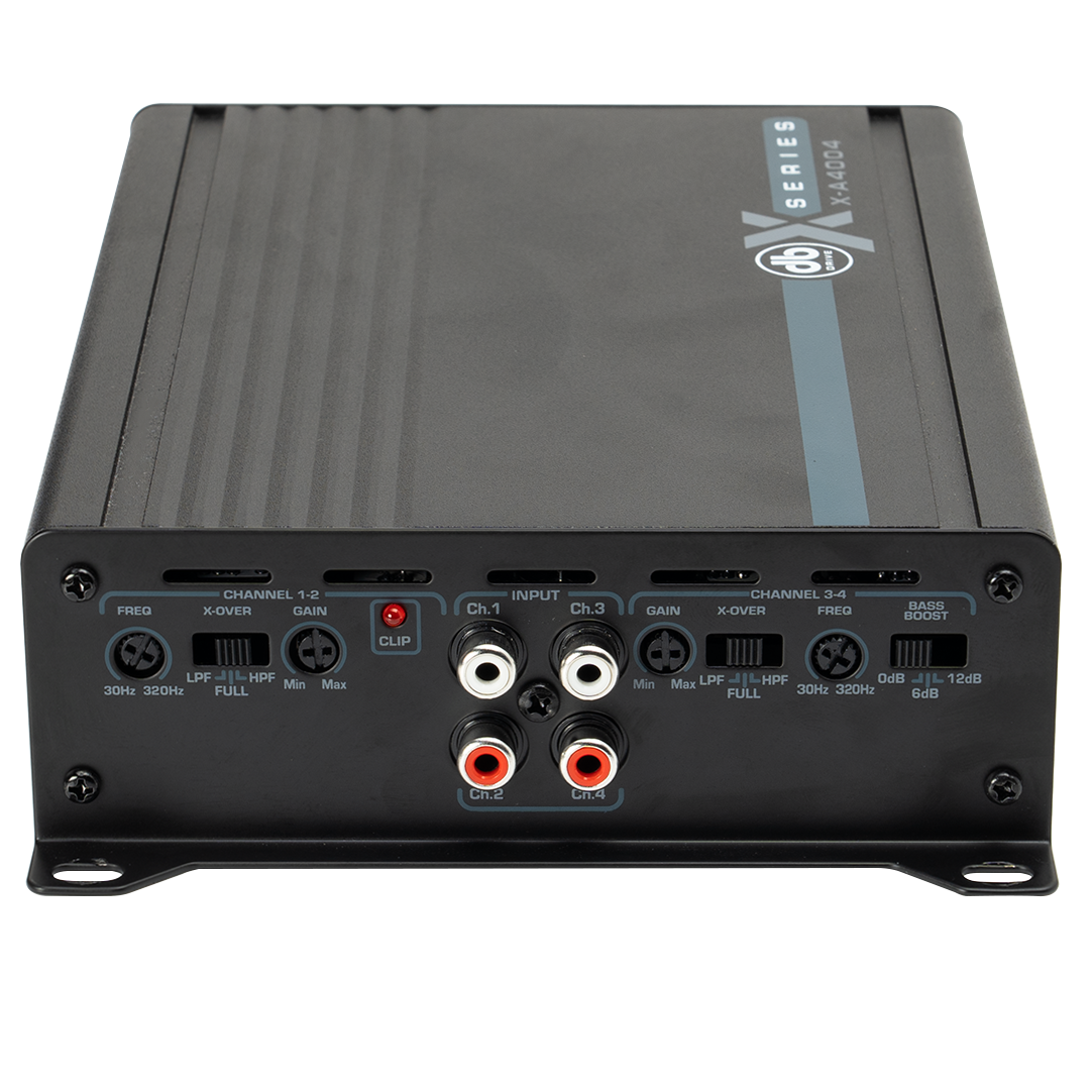 Mongoose DB Drive X-A4004 : 4-Channel Class D Amplifier