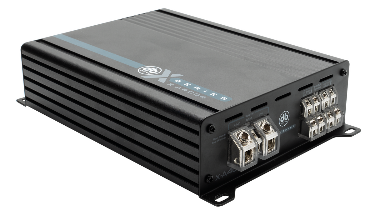 Mongoose DB Drive X-A4004 : 4-Channel Class D Amplifier