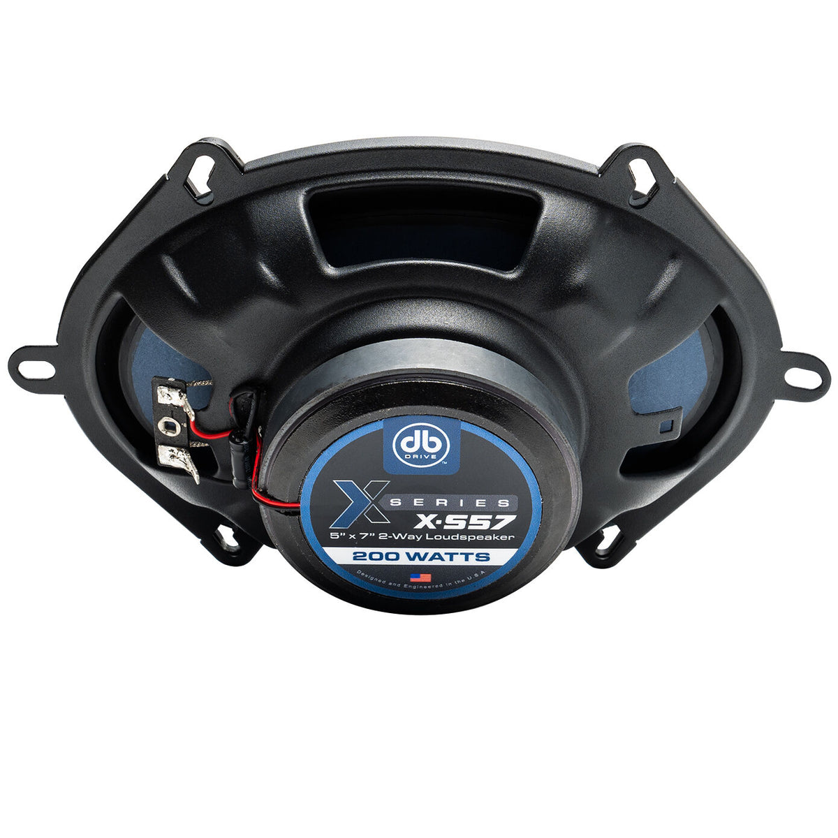Mongoose DB Drive X-S57 5x7-Inch 2-Way Car Speakers