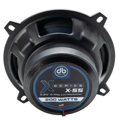 Mongoose DB Drive X-S5 5.25-Inch 2-Way Car Speakers