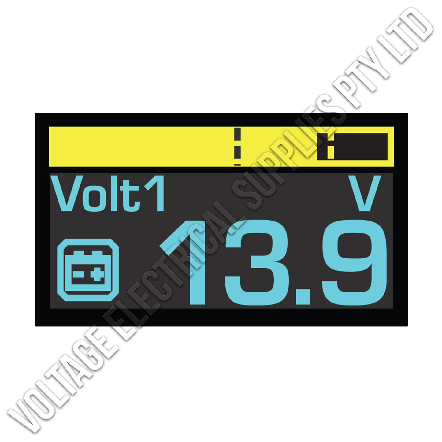 12/24V DUAL BATTERY VOLT METER DBM100