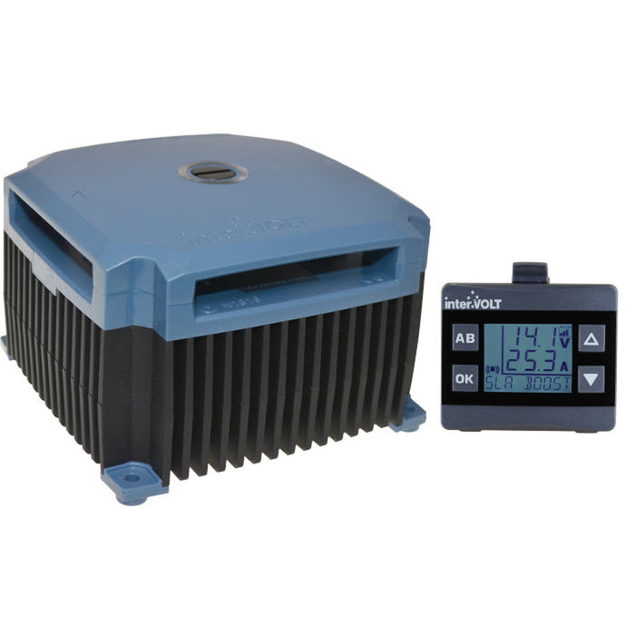 Intervolt DCC Pro 25A DC-DC Charger with Solar & Remote Display – Lithium Ready