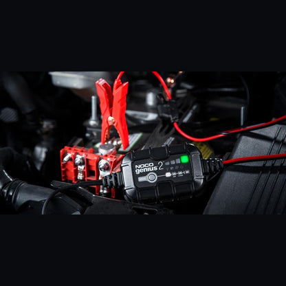 GENIUS2AU 6/12V 2A SMART BATTERY CHARGER