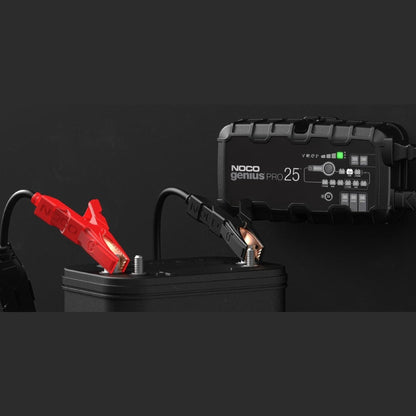GENIUSPRO25 6/12/24V 25A BATTERY CHARGER