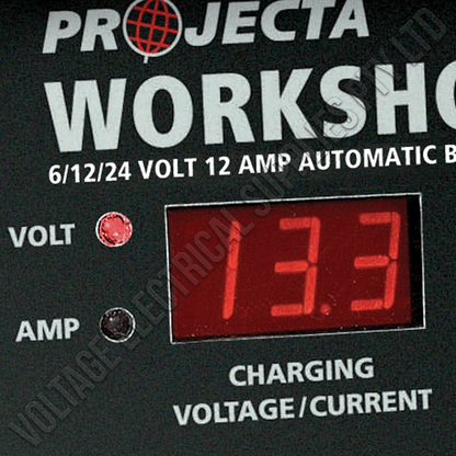 6/12/24V AUTOMATIC & MANUAL 21 AMP 2 STAGE BATTERY CHARGER - HDBC35