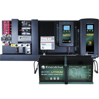Enerdrive eSYSTEM-J 60A AC / 40A DC with TriStar 45ASolar Reg & ePRO+