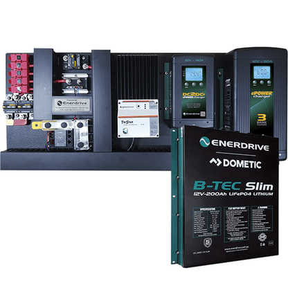 Enerdrive eSYSTEM-J 60A AC / 40A DC with TriStar 45ASolar Reg & ePRO+