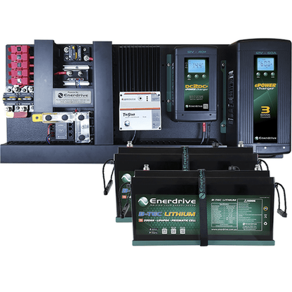Enerdrive eSYSTEM-J 60A AC / 40A DC with TriStar 45ASolar Reg & ePRO+