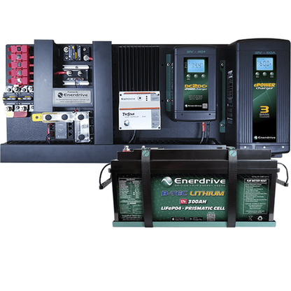 Enerdrive eSYSTEM-J 60A AC / 40A DC with TriStar 45ASolar Reg & ePRO+
