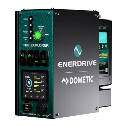 Enerdrive 4WD Canopy Explorer System with 40A DC2DC Charger, With Lithium Battery