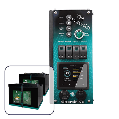 Enerdrive 4WD Traveller System – 40A DC2DC & AC